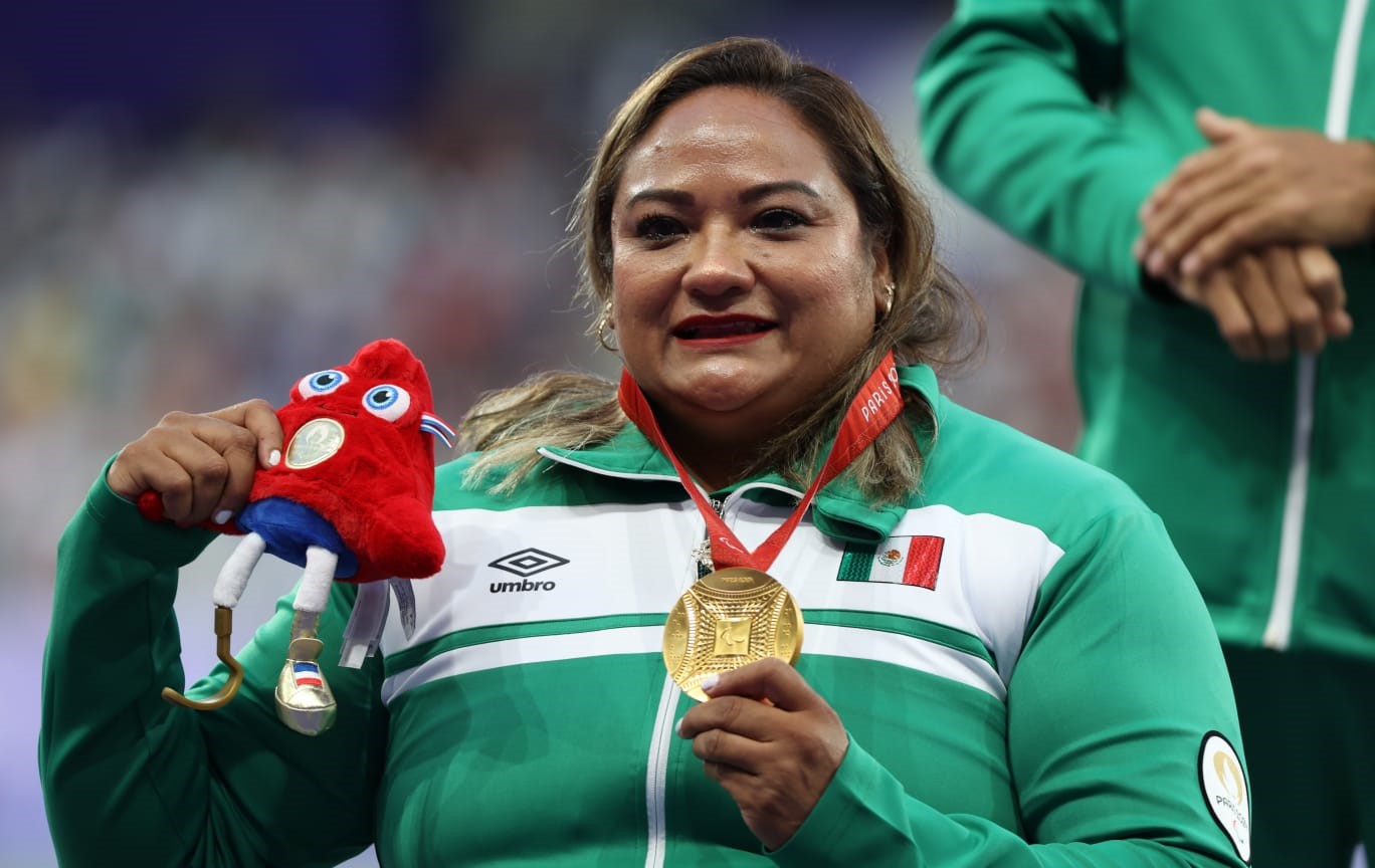 Gloria Zarza primera medalla de oro para México