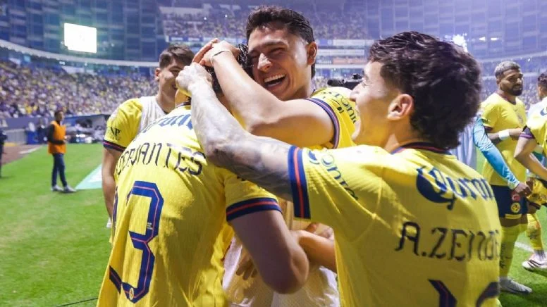 América vence a Tuzos en el Cuauhtémoc