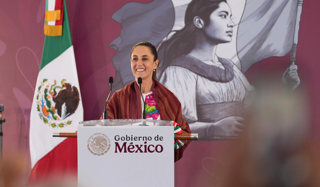 Claudia Sheinbaum inaugura la carretera Mitla – Tehuantepec