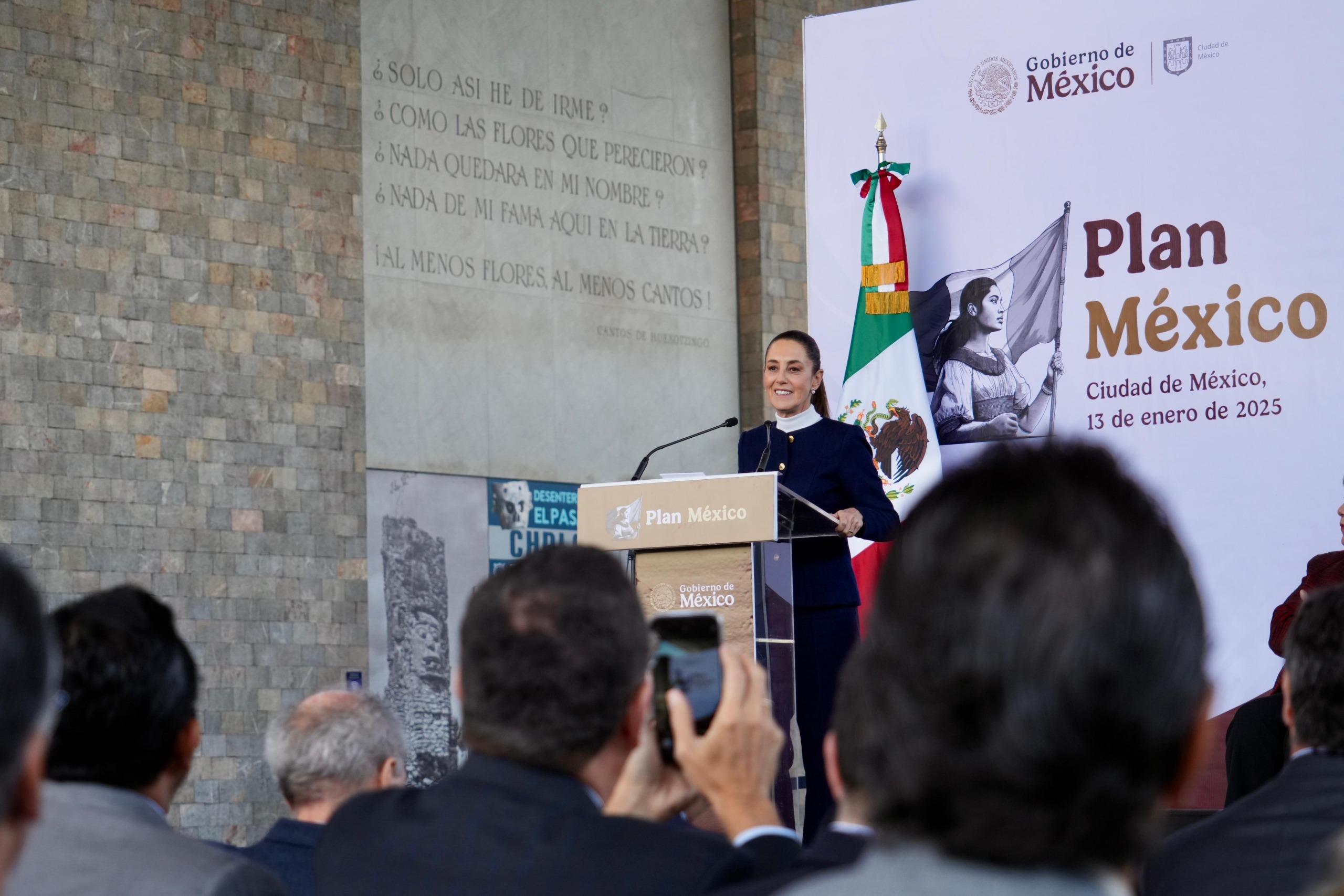 Claudia Sheinbaum presenta el Plan México