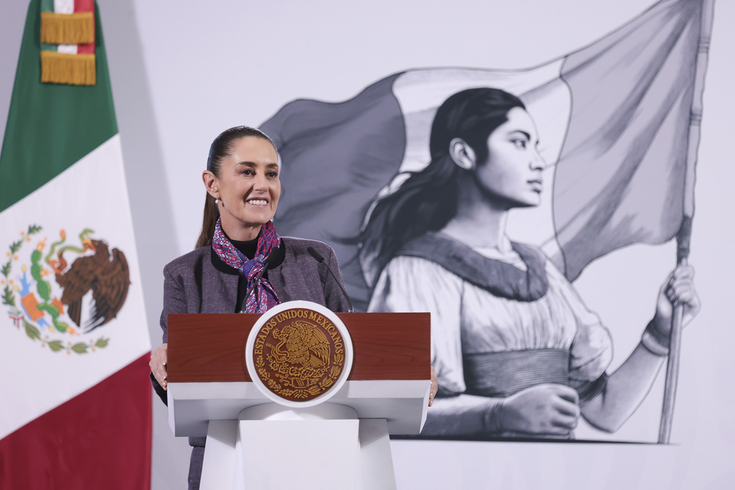 Sheinbaum presenta campaña «Aléjate de las drogas. El fentanilo te mata»