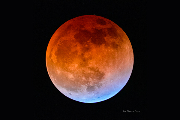 “Luna roja” hoy, mira al cielo