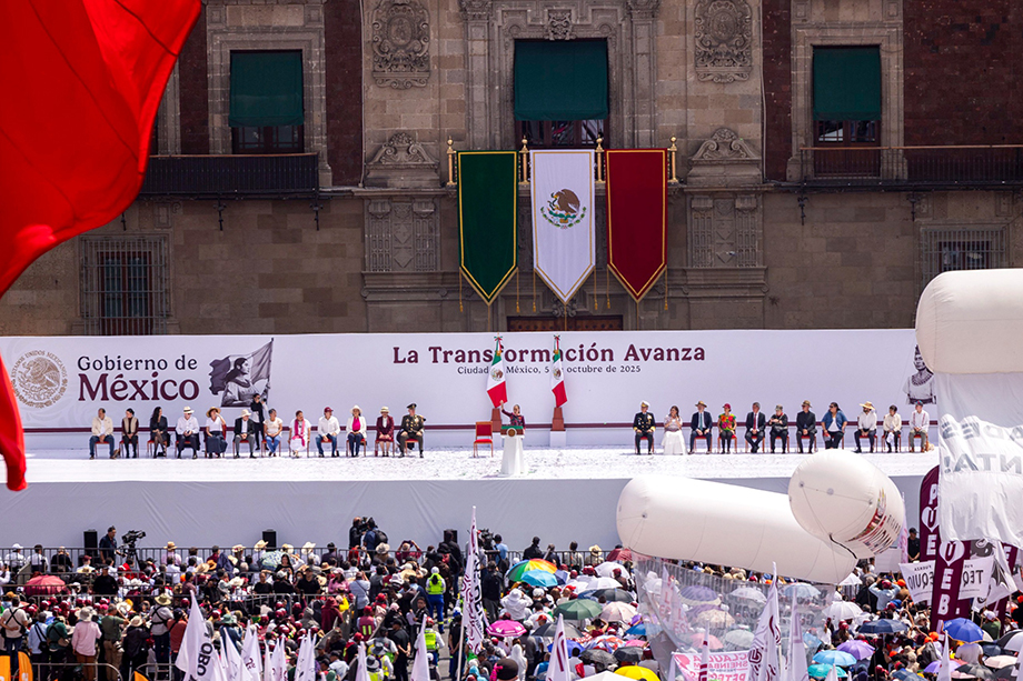 «Vamos por el camino correcto”: Claudia Sheinbaum