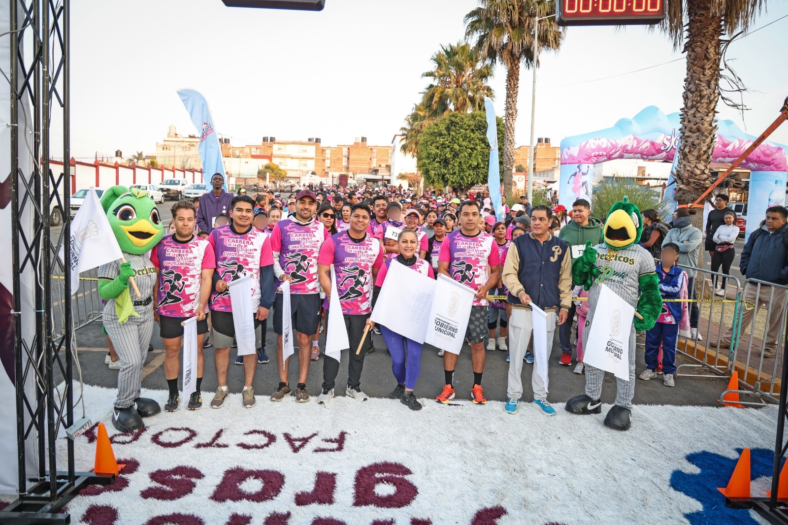 Cuautlancingo corre por la igualdad en el Día de la Mujer